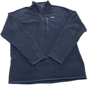 Patagonia Sweater Mens Large Synchilla Fleece Pullover Half Zip Outdoor